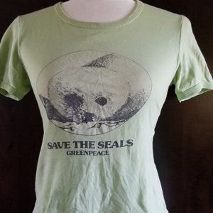 Greenpeace vintage teeshirt